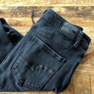 American Eagle Ripped Black Jeans